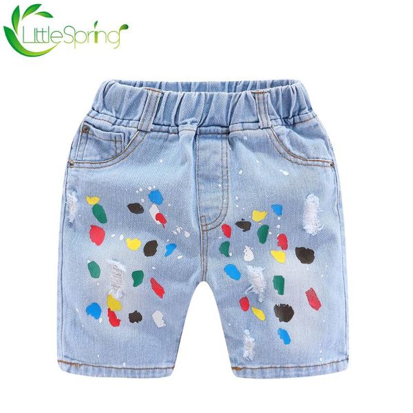 shorts littlespring boys girls denim rainbow print fashion hole cowboy summer, Black
shorts littlespring boys girls denim rainbow print fashion hole cowboy summer, Black