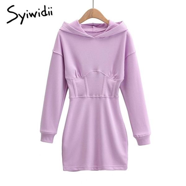 casual dresses syiwidii bandage tunic mini for women fall 2021 cotton sweatshirt hooded streetwear long sleeve female solid dress, Black;gray
casual dresses syiwidii bandage tunic mini for women fall 2021 cotton sweatshirt hooded streetwear long sleeve female solid dress, Black;gray
