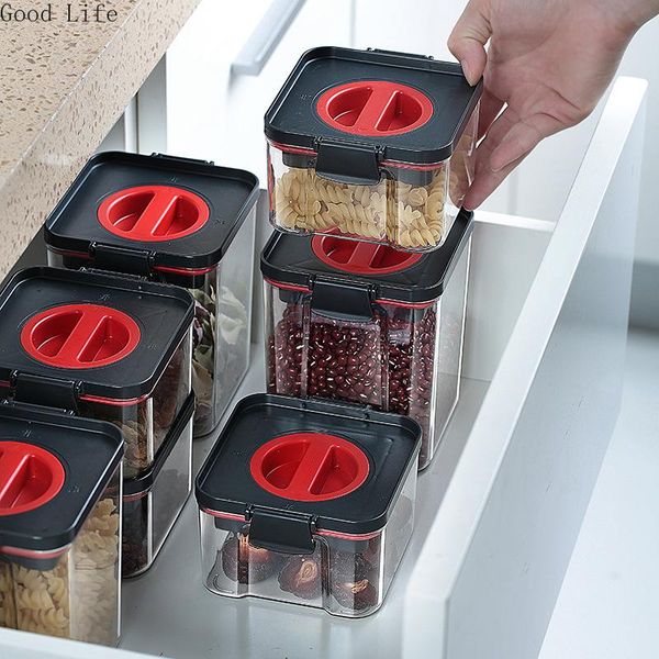 storage bottles & jars airtight grains box household kitchen food grade nuts beans grain plastic tanks
storage bottles & jars airtight grains box household kitchen food grade nuts beans grain plastic tanks