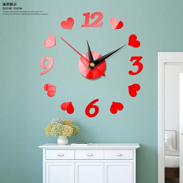 diy acrylic mirror wall clock, modern wall sticker clock large watch silent mirror number clock home office school decorations
diy acrylic mirror wall clock, modern wall sticker clock large watch silent mirror number clock home office school decorations