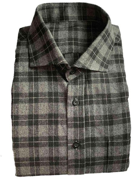 men's dress shirts dark gray plaid flannel shirt custom made warm ,tailor grey ,tailored fa xgmt, White;black
men's dress shirts dark gray plaid flannel shirt custom made warm ,tailor grey ,tailored fa xgmt, White;black