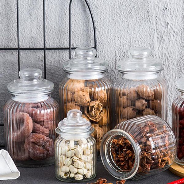 storage bottles & jars 4 sizes honey glass bottle fruit sauce grain enzyme food with lid cover
storage bottles & jars 4 sizes honey glass bottle fruit sauce grain enzyme food with lid cover