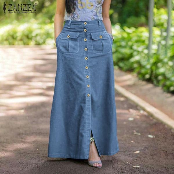 skirts women retro 2022 summer denim blue long skirt casual solid split bottoms lady a-line button up oversize, Black
skirts women retro 2022 summer denim blue long skirt casual solid split bottoms lady a-line button up oversize, Black