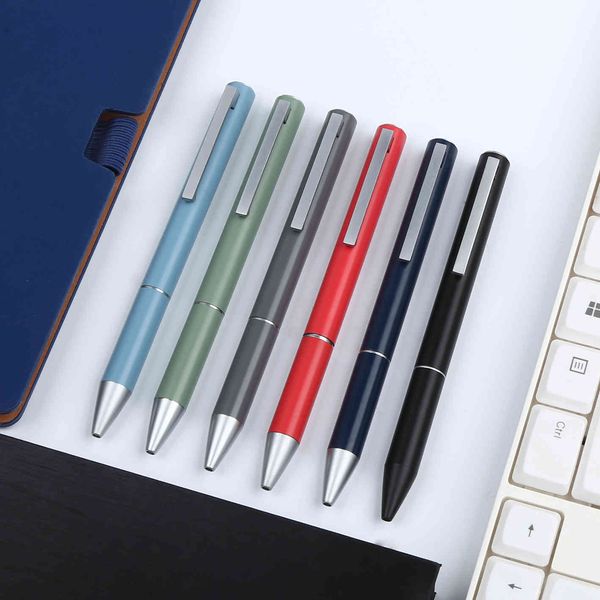 frosted busins metal ball point pen high-grade gift simple signature multi-color medium oil printing, Blue;orange
frosted busins metal ball point pen high-grade gift simple signature multi-color medium oil printing, Blue;orange