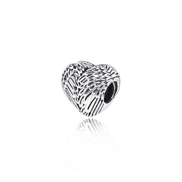 new arrival 925 sterling silver heart shaped wings beads fit original pandora charms bracelets women birthday jewelry gift, Black
new arrival 925 sterling silver heart shaped wings beads fit original pandora charms bracelets women birthday jewelry gift, Black