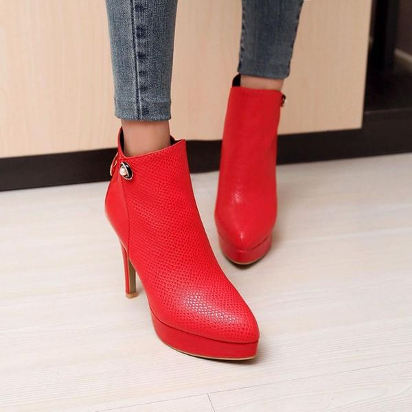 boots oversized 9 10 -15 women shoes ankle for ladies woman winter color metal decoration, Black
boots oversized 9 10 -15 women shoes ankle for ladies woman winter color metal decoration, Black