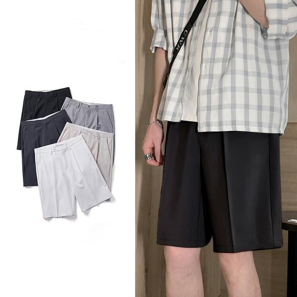men's shorts 2021 fashion summer thin section solid color casual trousers ice silk loose sports pants straight five-point, White;black
men's shorts 2021 fashion summer thin section solid color casual trousers ice silk loose sports pants straight five-point, White;black
