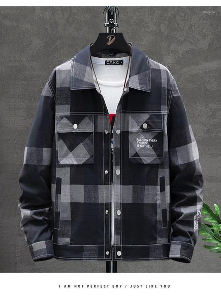 men's jackets lapel shirt jacket 2021 spring and autumn fashion trendy buttoned youth casual windbreaker, Black;brown
men's jackets lapel shirt jacket 2021 spring and autumn fashion trendy buttoned youth casual windbreaker, Black;brown