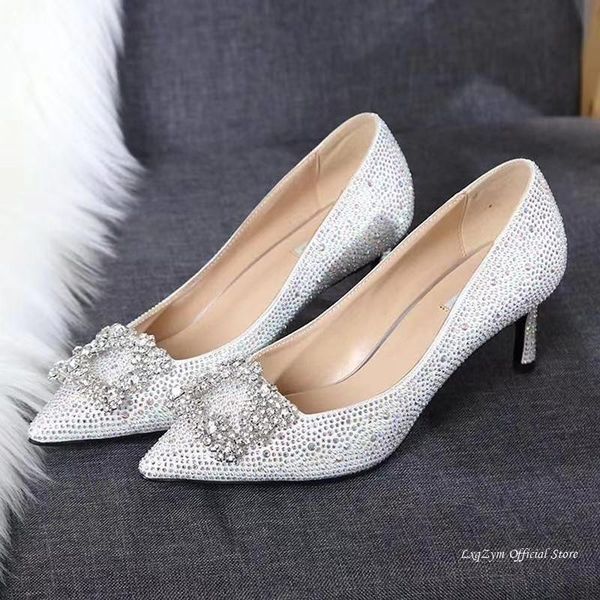 dress shoes fashion women high heels thin heel diamond pumps party crystal bling wedding 6.5cm, Black
dress shoes fashion women high heels thin heel diamond pumps party crystal bling wedding 6.5cm, Black