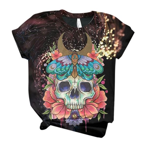 mujer t-shirts tshirts women oversize vintage 3d flowers from skull print short the t-shirt tee weight fw43, White
mujer t-shirts tshirts women oversize vintage 3d flowers from skull print short the t-shirt tee weight fw43, White