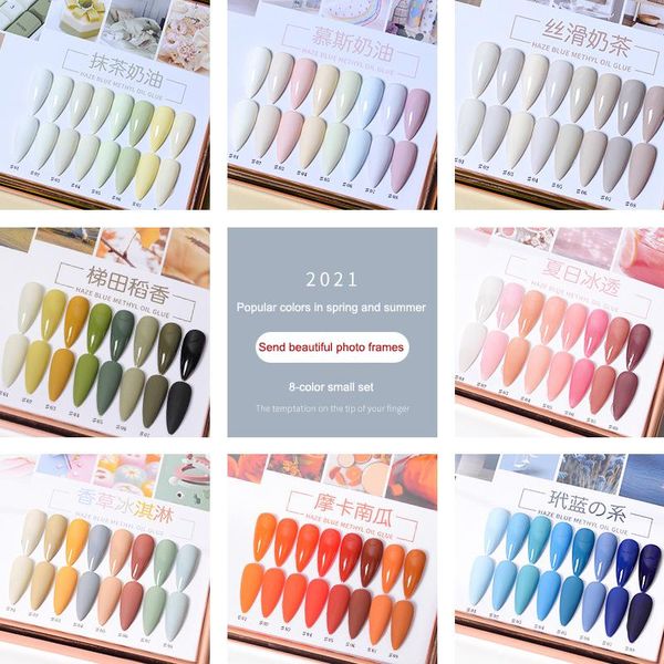 nail gel 8 colors bail polish set hybrid varnishes kit soak off uv led semi permanent lacquers base art manicure 10ml, Red;pink
nail gel 8 colors bail polish set hybrid varnishes kit soak off uv led semi permanent lacquers base art manicure 10ml, Red;pink