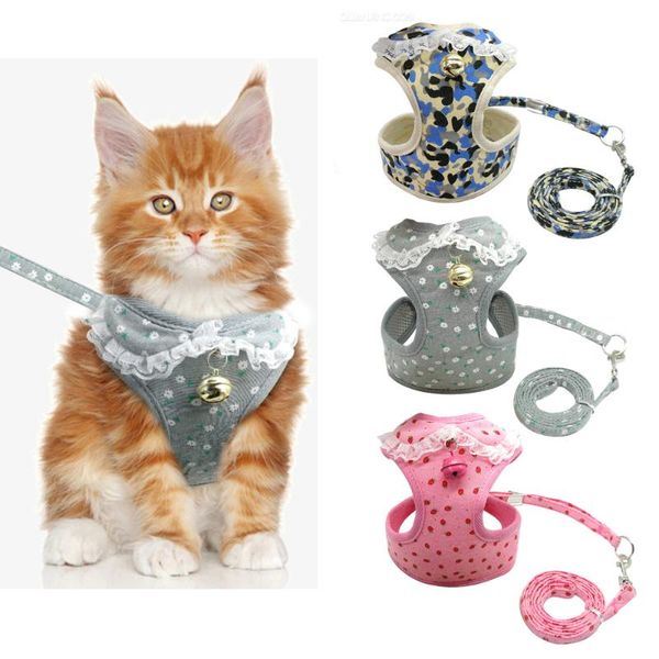 cat collars & leads dog harness and leash set soft mesh puppy kitten vest with bell cute printing for small medium dogs cats chihuahua yorki
cat collars & leads dog harness and leash set soft mesh puppy kitten vest with bell cute printing for small medium dogs cats chihuahua yorki