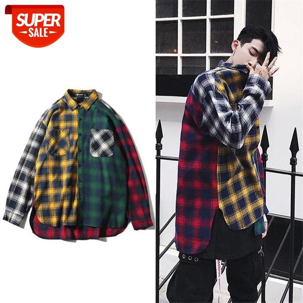 autumn plaid shirt spring casual long sleeve soft cotton japanese harajuku vintage plaid patchwork shirts streetwear men women #on8o, White;black
autumn plaid shirt spring casual long sleeve soft cotton japanese harajuku vintage plaid patchwork shirts streetwear men women #on8o, White;black