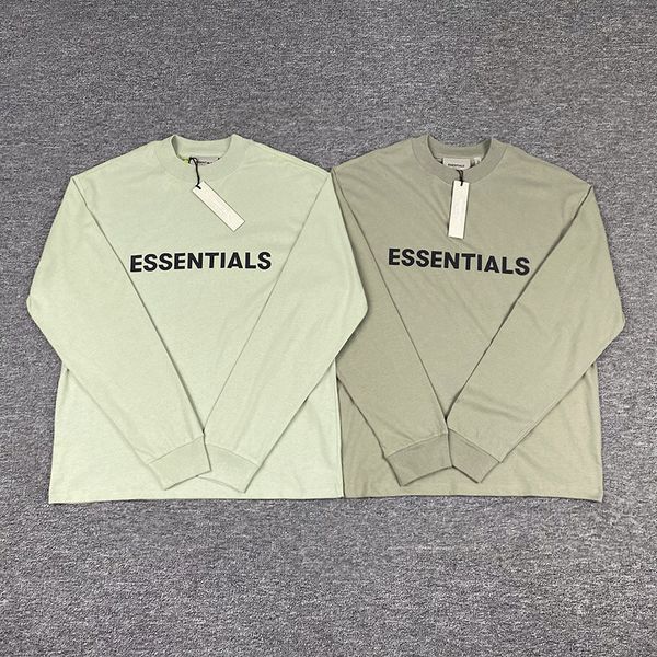 2021 new matcha green long sleeve fog essentials t shirt men women 1:1 version tee streetwear t-shirt a3me, White;black
2021 new matcha green long sleeve fog essentials t shirt men women 1:1 version tee streetwear t-shirt a3me, White;black