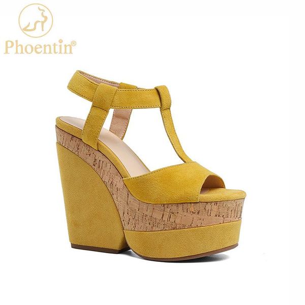 phoentin women's sandals new high platform summer wedges t-strap buckle party shoes ladies peep toe women shoes ft1129, Black
phoentin women's sandals new high platform summer wedges t-strap buckle party shoes ladies peep toe women shoes ft1129, Black
