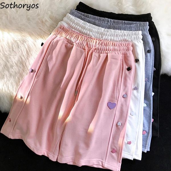 women's shorts women harajuku heart button sweet girls designer loose lovely workout leisure teenagers hipster -arrival elastic waist, White;black
women's shorts women harajuku heart button sweet girls designer loose lovely workout leisure teenagers hipster -arrival elastic waist, White;black