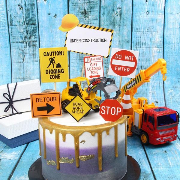 1set new construction vehicle guidepost cupcake er boys birthday party decorations truck cake decor supply baby shower
1set new construction vehicle guidepost cupcake er boys birthday party decorations truck cake decor supply baby shower