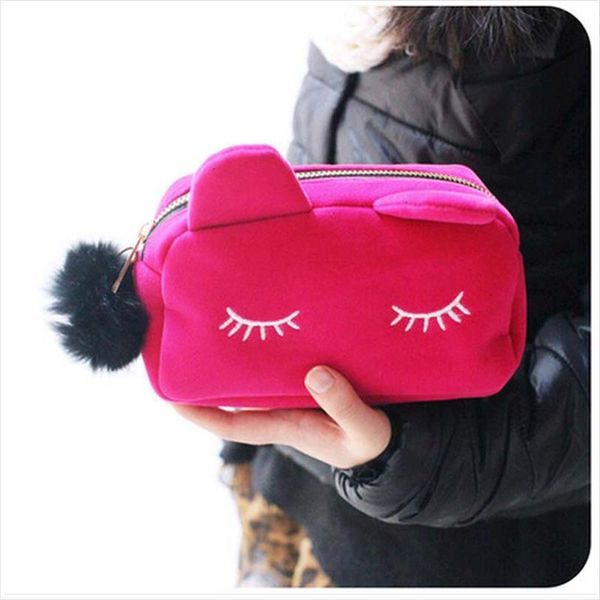 cute cat cosmetic women bags necessaire make up travel portable beauty pouch flannel toiletry kits for girls
cute cat cosmetic women bags necessaire make up travel portable beauty pouch flannel toiletry kits for girls