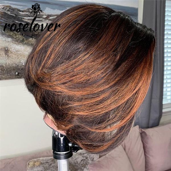 lace wigs 13x4 front human hair short bob for women ombre highlight pre plucked baby brazilian remy bleached knots, Black;brown
lace wigs 13x4 front human hair short bob for women ombre highlight pre plucked baby brazilian remy bleached knots, Black;brown