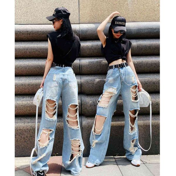 women's jeans varofi ripped jeans high waist loose floor-dragging wide-leg pants baggy y2k wide leg woman m7cr, Blue
women's jeans varofi ripped jeans high waist loose floor-dragging wide-leg pants baggy y2k wide leg woman m7cr, Blue