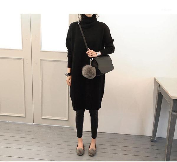 women knitted sweater dress black long sleeve turtleneck mini shift plus size winter casual dresses, Black;gray
women knitted sweater dress black long sleeve turtleneck mini shift plus size winter casual dresses, Black;gray