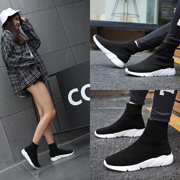 boots high socks shoes women's flat bottom net red elastic tide sneakers, Black
boots high socks shoes women's flat bottom net red elastic tide sneakers, Black