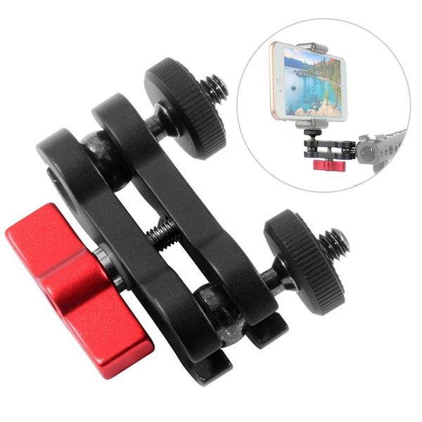 double ballhead mount magic ball head arm 360 degree rotation aluminum alloy for phone gimbal monitor studio pgraphy handle
double ballhead mount magic ball head arm 360 degree rotation aluminum alloy for phone gimbal monitor studio pgraphy handle