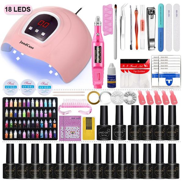 nail art kits set for manicure kit with uv lamp gel polish acrylic full starter powder complete
nail art kits set for manicure kit with uv lamp gel polish acrylic full starter powder complete