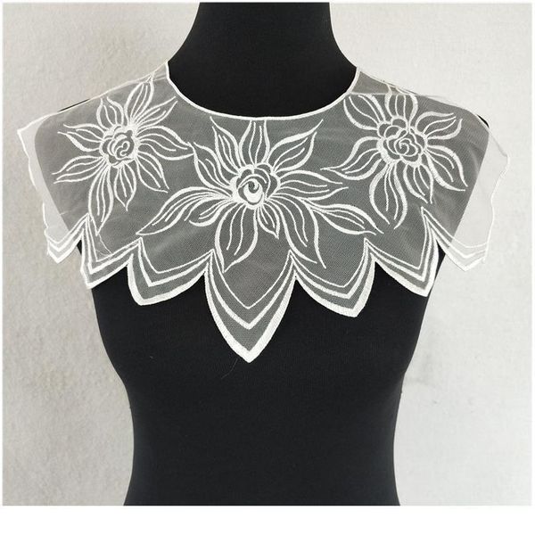 fashion style white organza embroidery applique lace neckline fabric diy sewing lace collar decorative wedding dress acc qylgia, Black
fashion style white organza embroidery applique lace neckline fabric diy sewing lace collar decorative wedding dress acc qylgia, Black