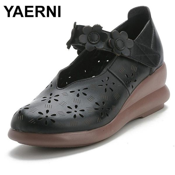 yaerni hollow summer shoes woman ankle sandals 2021 new summer genuine cow leather shoes women boots wedge sandals fashion shoe, Black
yaerni hollow summer shoes woman ankle sandals 2021 new summer genuine cow leather shoes women boots wedge sandals fashion shoe, Black