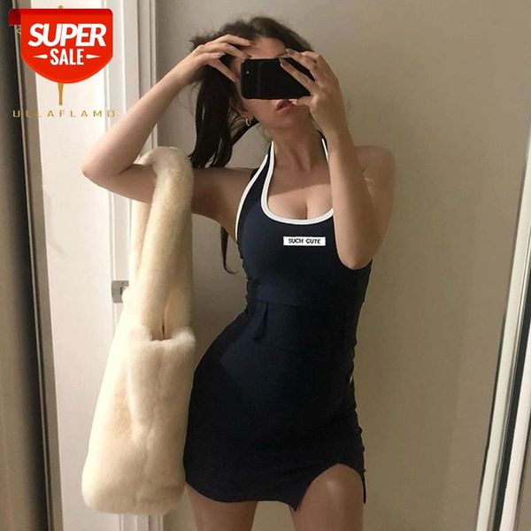 halter dress black knitting ribbed women dress o-neck backless female sheath dresses splitting skinny mini clothing #la62, White;black
halter dress black knitting ribbed women dress o-neck backless female sheath dresses splitting skinny mini clothing #la62, White;black