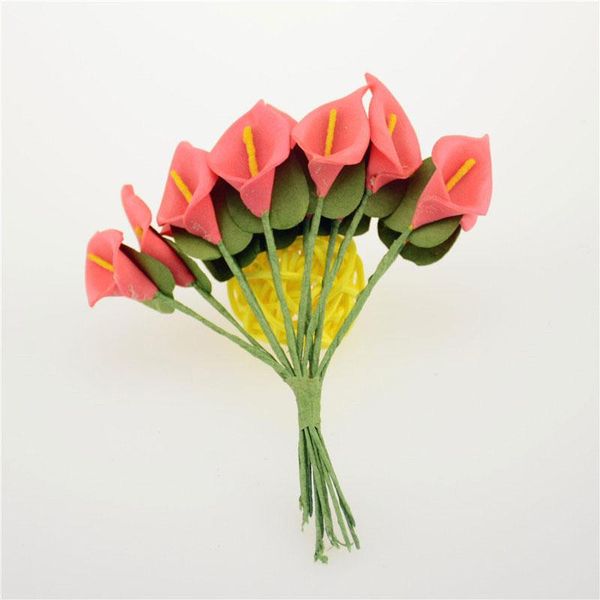decorative flowers & wreaths 12pc/ lot 11 color mulberry calla lily paper flower bouquet scrapbooking simulation home office decor accessori
decorative flowers & wreaths 12pc/ lot 11 color mulberry calla lily paper flower bouquet scrapbooking simulation home office decor accessori