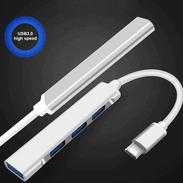 hubs high speed portable accessoires aluminum alloy data transmission 4 port stable type c hub lappc computer plug and play phone
hubs high speed portable accessoires aluminum alloy data transmission 4 port stable type c hub lappc computer plug and play phone