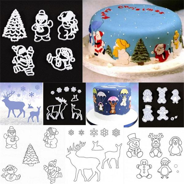baking moulds 1set christmas cake stamping printing mold elk snowflakes santa claus cookie fondant biscuit decorating tools
baking moulds 1set christmas cake stamping printing mold elk snowflakes santa claus cookie fondant biscuit decorating tools