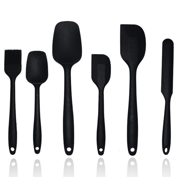 silicone kitchenware 6-piece set silicone scraper integrated cake cream spatula baking tool
silicone kitchenware 6-piece set silicone scraper integrated cake cream spatula baking tool