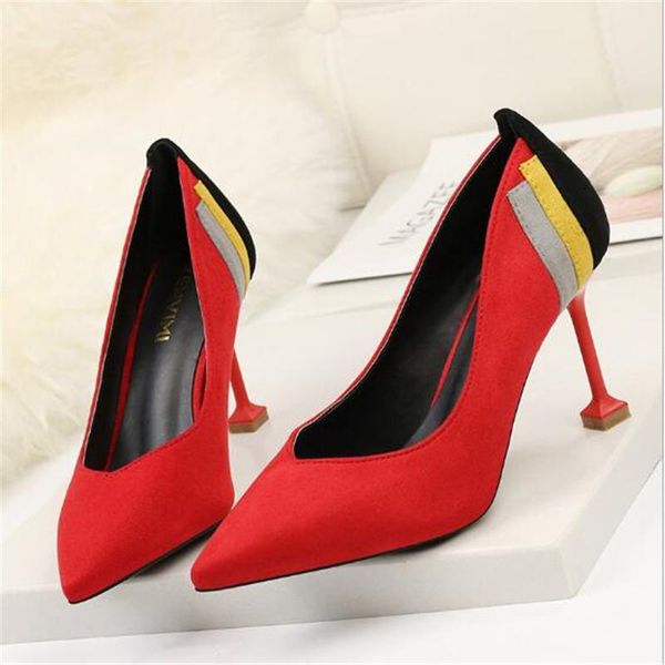 women wedding shoes ladies heels women office shoes pointed toe high heels dress luxury tacones mujer tacones, Black
women wedding shoes ladies heels women office shoes pointed toe high heels dress luxury tacones mujer tacones, Black