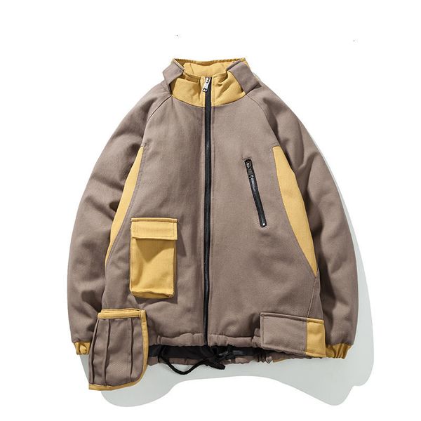 2021 New Winter Cotton Padded Jacket Men's Warmth Fashion Casual Stand Collar Parka Men Streetwear Short Coat Mens 1v9b, Black
2021 New Winter Cotton Padded Jacket Men's Warmth Fashion Casual Stand Collar Parka Men Streetwear Short Coat Mens 1v9b, Black
