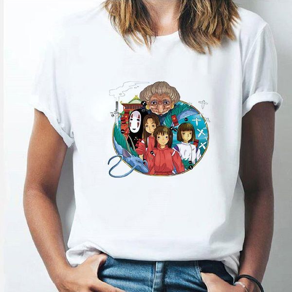cute kawaii spirited away t shirt japanese anime cartoon print harajuku t-shirts 90s ullzang women clothes tees, White
cute kawaii spirited away t shirt japanese anime cartoon print harajuku t-shirts 90s ullzang women clothes tees, White