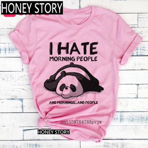 women's t-shirt camping panda pink t shirt i hate morning people and mornings funny print girl summer 90s tee, White
women's t-shirt camping panda pink t shirt i hate morning people and mornings funny print girl summer 90s tee, White