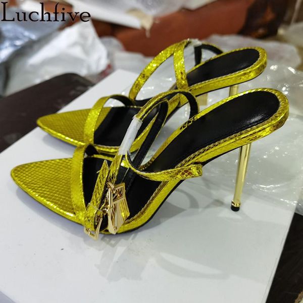 lock decor one belt sandals open toe gold party shoes high heels gladiator stiletto big size snake pattern shoes woman, Black
lock decor one belt sandals open toe gold party shoes high heels gladiator stiletto big size snake pattern shoes woman, Black