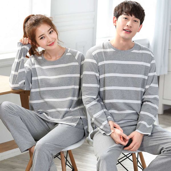 lovers' pajamas spring long sleeve pants pure cotton korean sports suit women men can wear home clothes in autumn and winter, Black;red
lovers' pajamas spring long sleeve pants pure cotton korean sports suit women men can wear home clothes in autumn and winter, Black;red