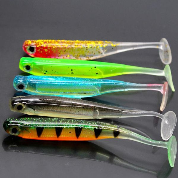 5pcs/lot fishing soft bait 70mm 90mm 2g 5g t tail fish fishing lures rainbow color sequin swing winter ice fishing spin jllmks
5pcs/lot fishing soft bait 70mm 90mm 2g 5g t tail fish fishing lures rainbow color sequin swing winter ice fishing spin jllmks