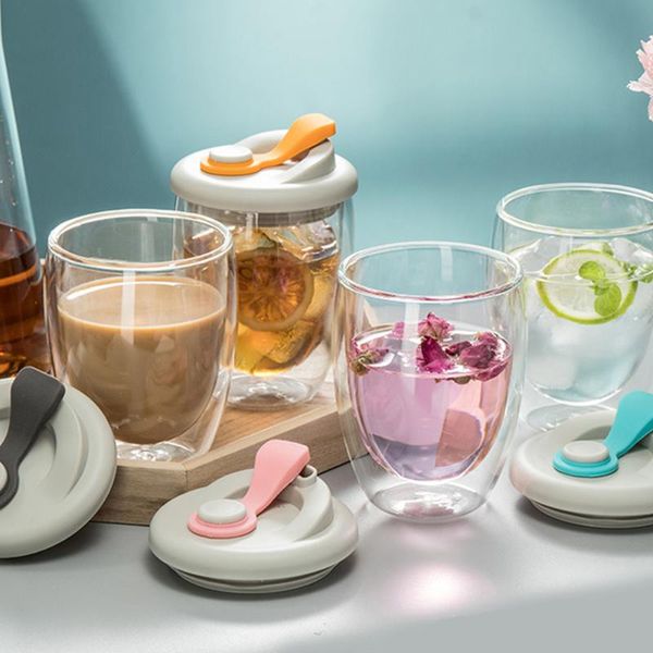 wine glasses leak proof double wall glass cup with airtight silica gel lid insulated coffee mug tea juice egg-shaped
wine glasses leak proof double wall glass cup with airtight silica gel lid insulated coffee mug tea juice egg-shaped