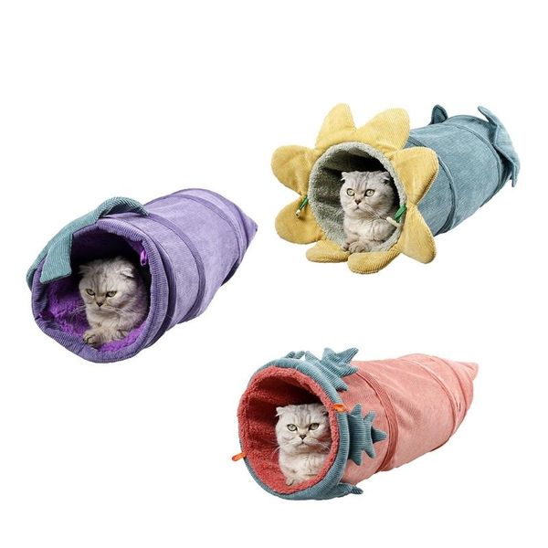 cat beds & furniture tunnel pet tube collapsible play corduroy exercising training t21c
cat beds & furniture tunnel pet tube collapsible play corduroy exercising training t21c