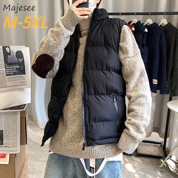 men's down & parkas winter men sleeveless coats plus large size 5xl loose student casual solid simple all-match warm fashion waistcoa, Black
men's down & parkas winter men sleeveless coats plus large size 5xl loose student casual solid simple all-match warm fashion waistcoa, Black