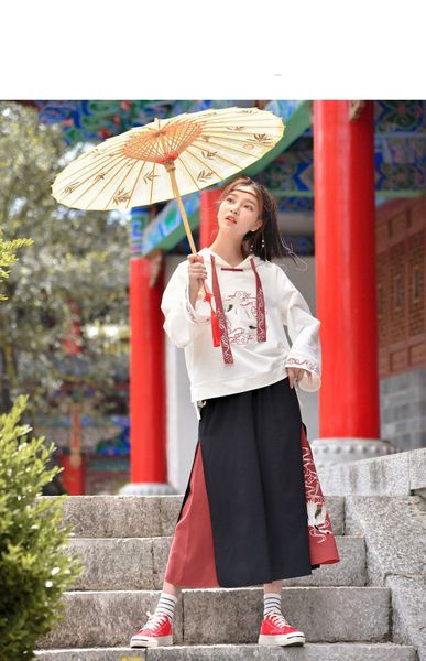 2021 new kimono women embroidery loose trousers japanese streetwear woman fashion high waist wide leg patchwork split pants harajuku pant ub, White;black
2021 new kimono women embroidery loose trousers japanese streetwear woman fashion high waist wide leg patchwork split pants harajuku pant ub, White;black