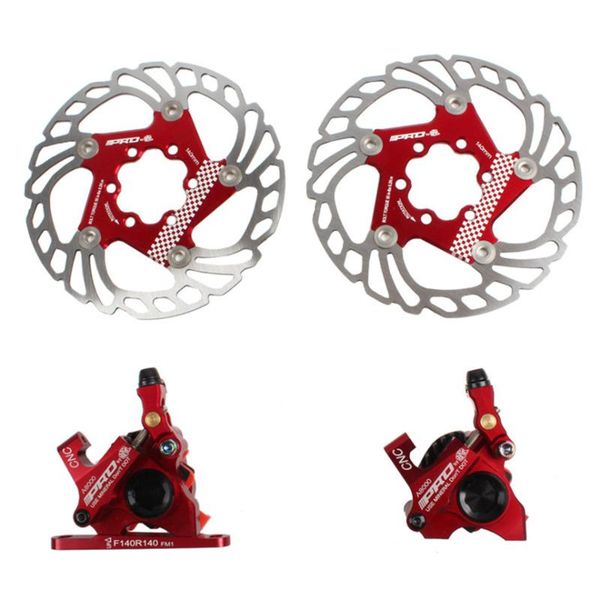 bike brakes road bicycle bilateral mechanical cable flat-mounted clamps hand disc