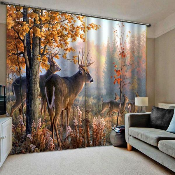 curtain & drapes auturn forest curtains animal 3d luxury blackout window living room
curtain & drapes auturn forest curtains animal 3d luxury blackout window living room
