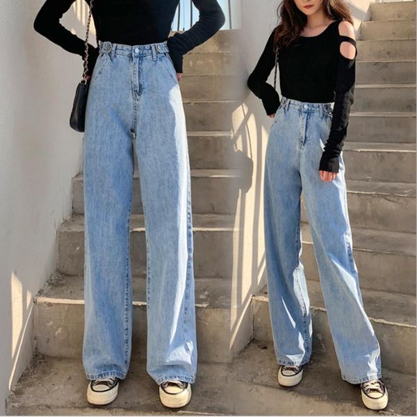 women's jeans casual y2k straight leg denim bottom harajuku boyfriend long high waist baggy mom fall pantalon pour femme, Blue
women's jeans casual y2k straight leg denim bottom harajuku boyfriend long high waist baggy mom fall pantalon pour femme, Blue