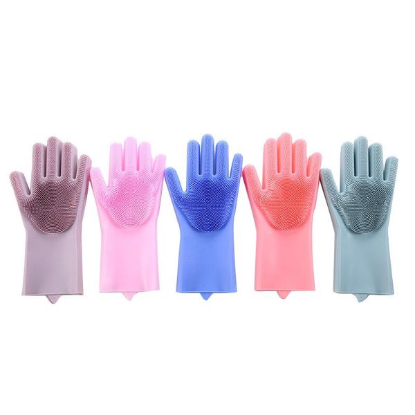 magic silicone dishwashing gloves kitchen cleaning waterproof durable won't hurt hand housework korean-style trill tool women's
magic silicone dishwashing gloves kitchen cleaning waterproof durable won't hurt hand housework korean-style trill tool women's